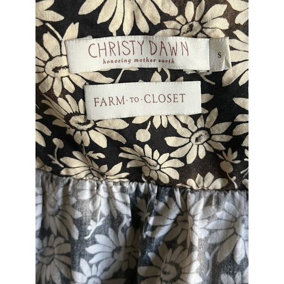 Christy Dawn The Dawn Maxi Dress Night Chamomile Floral Organic, Size Small - Picture 7 of 8